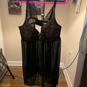 40DD nightgown built in bra